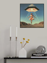 Abducted Collage Art Poster och Canvastavla