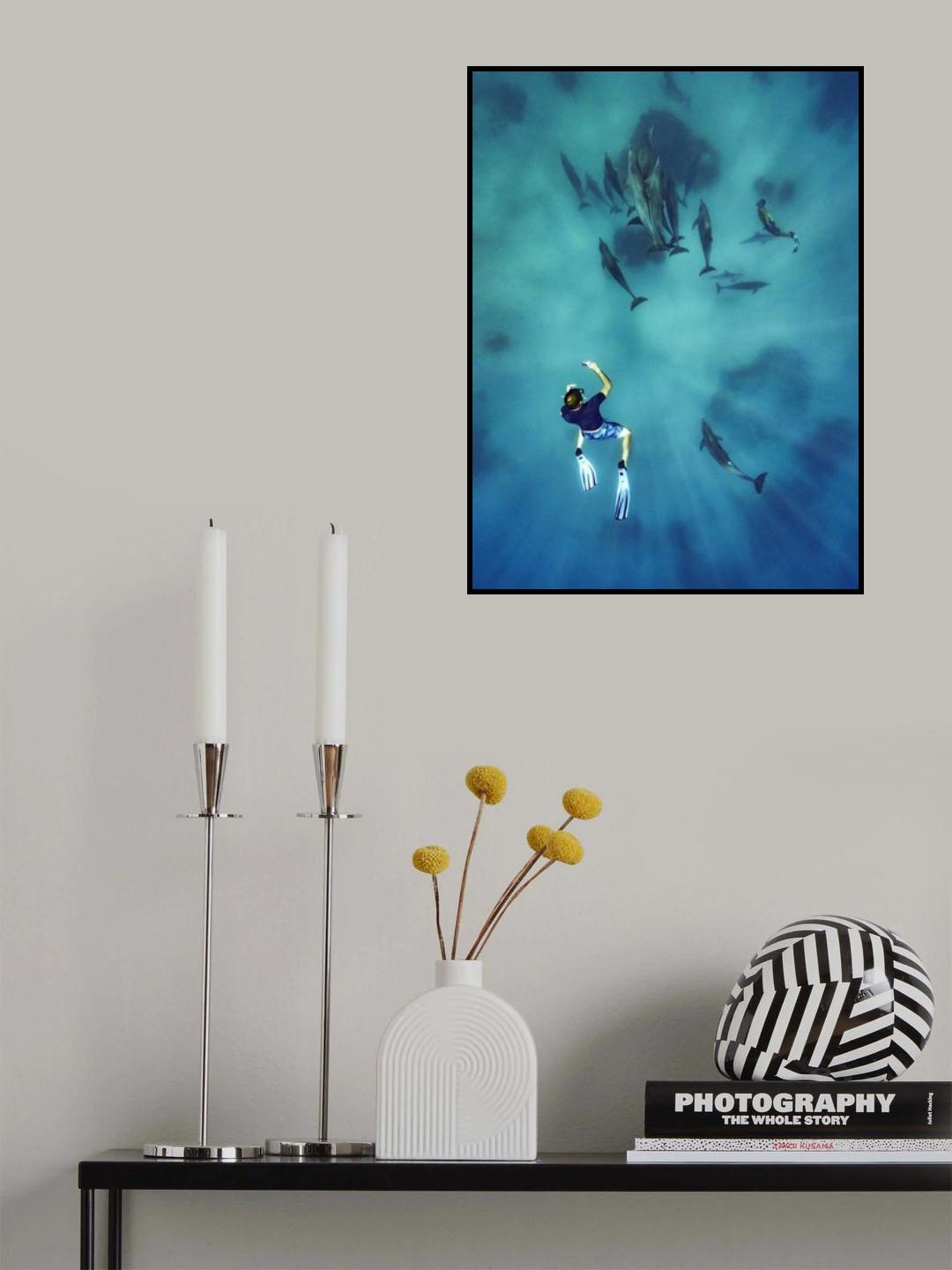 Feel the deep Poster och Canvastavla
