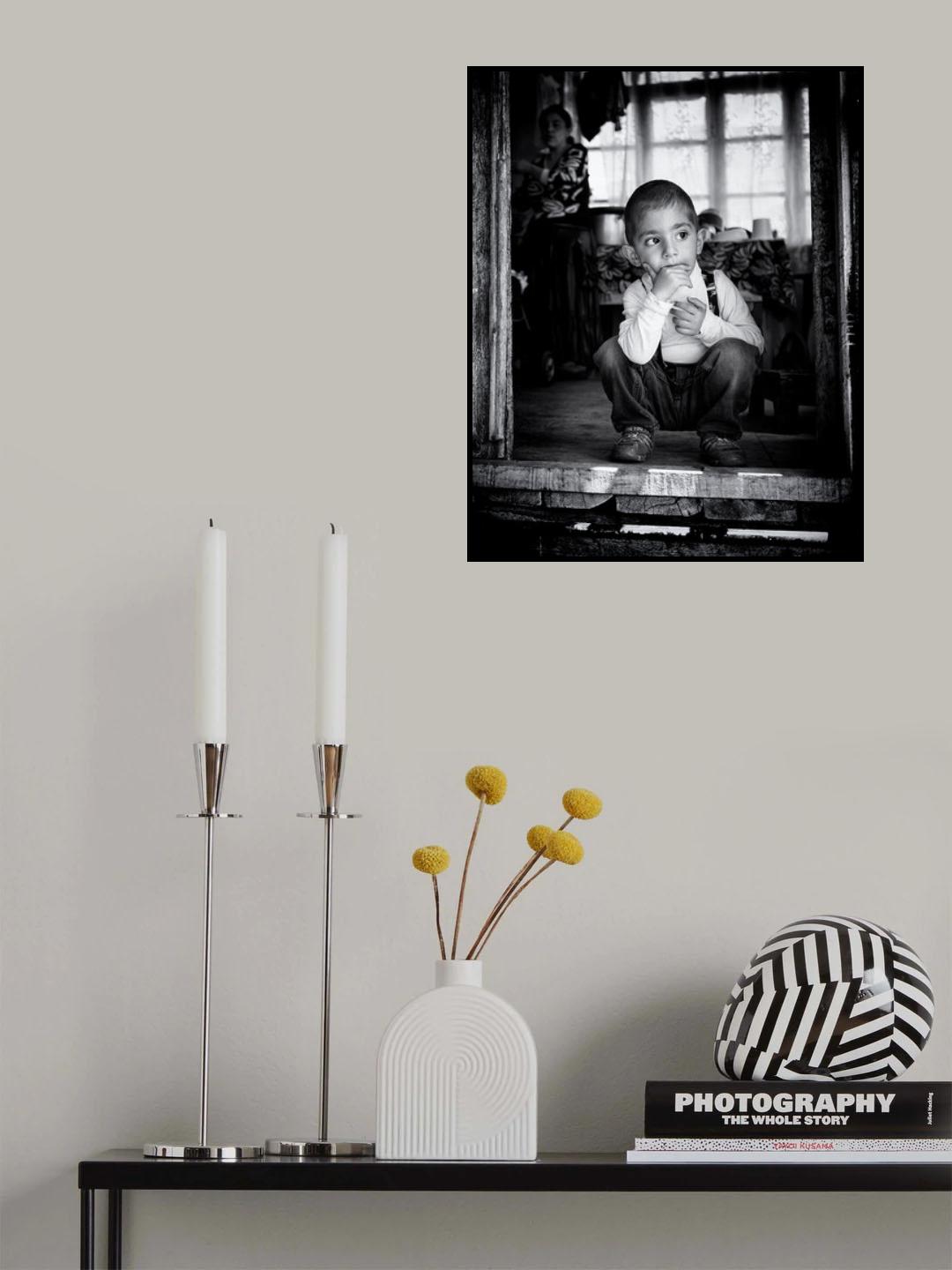 Thoughtful Poster och Canvastavla