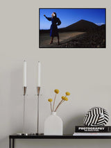 Hitch-hiker (from the series "Imaginations incognito") Poster och Canvastavla