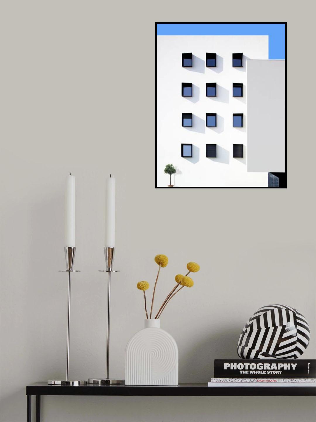 Squares and Shades Poster och Canvastavla