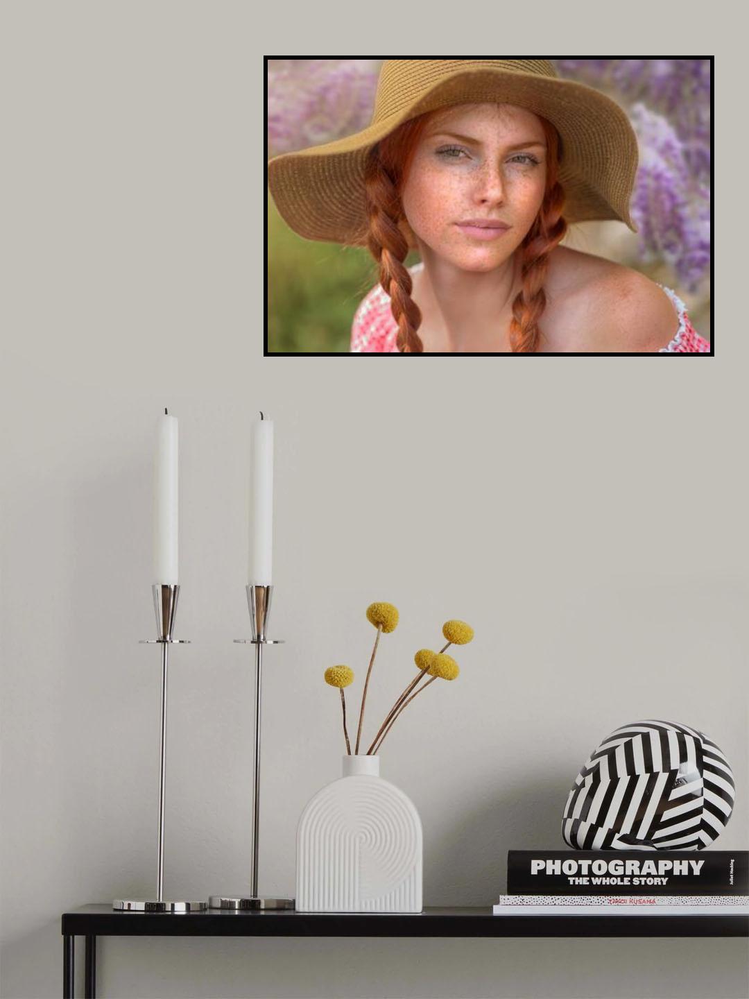 Summer girl Poster och Canvastavla