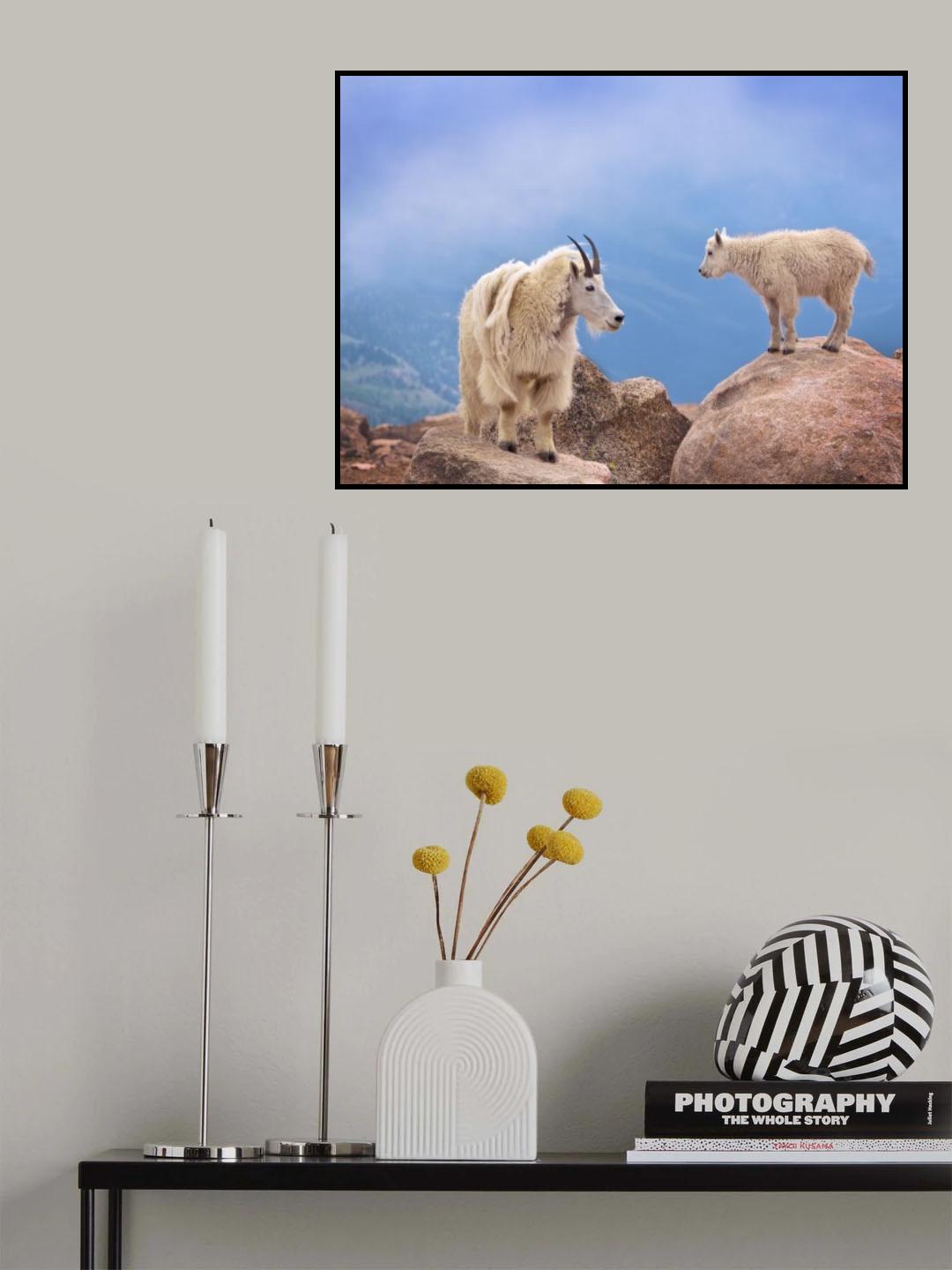 A Mother's Smile Poster och Canvastavla