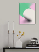 Minty Abstract Poster och Canvastavla
