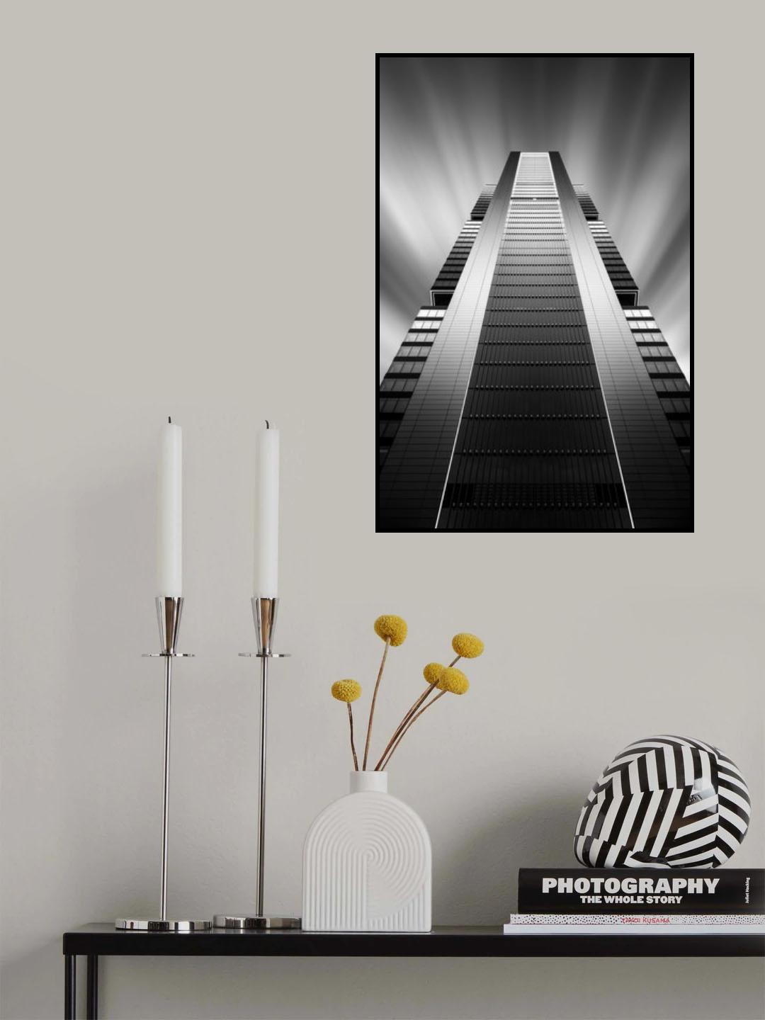 Lines in the tower Poster och Canvastavla