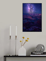 Milky Way over Dead Horse Point Poster och Canvastavla