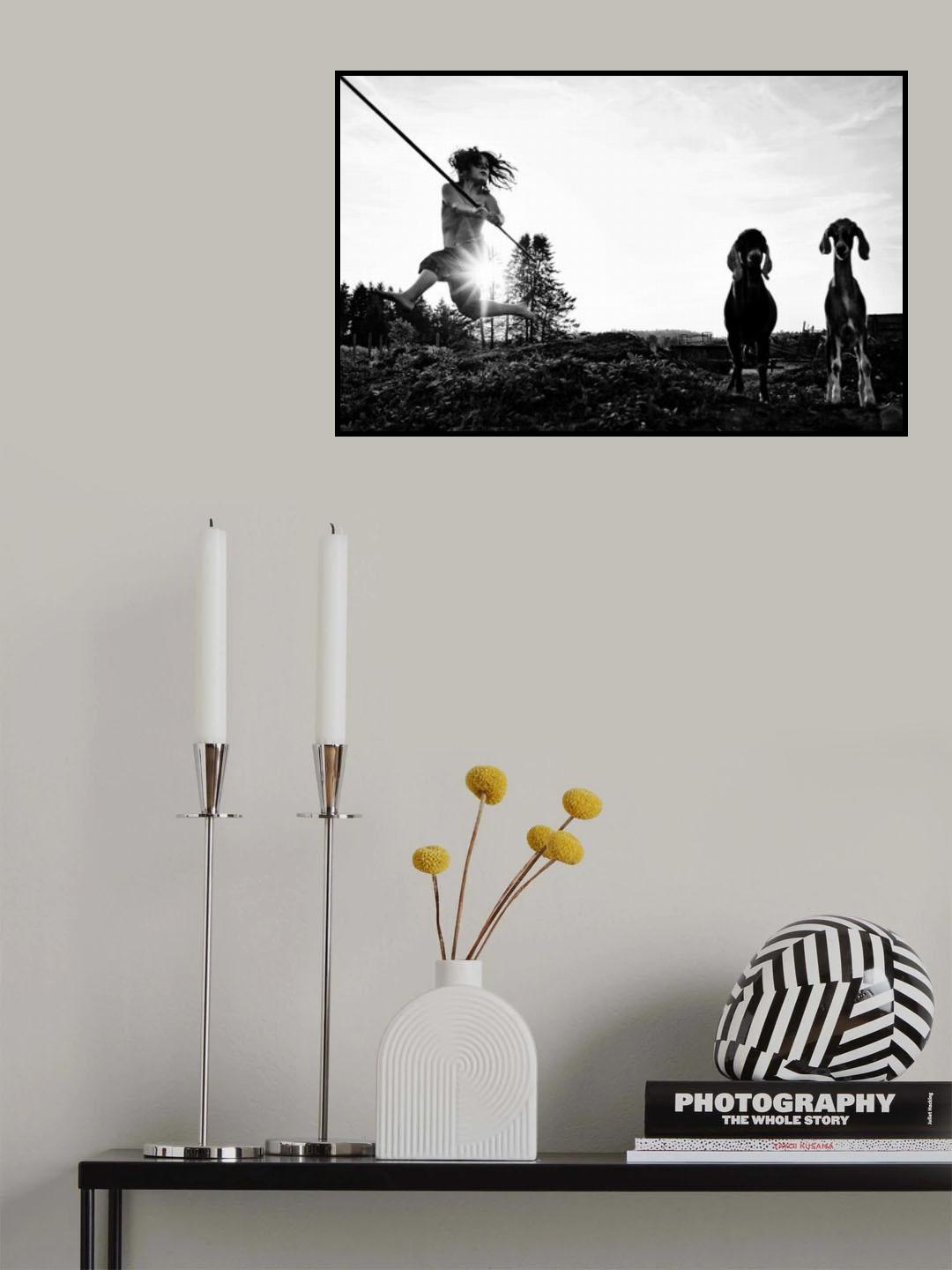 The Goat Warrior Poster och Canvastavla