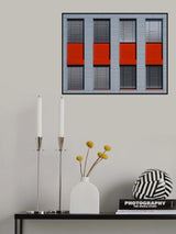 Stripes and Windows II Poster och Canvastavla