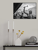 Shipyard Workers Poster och Canvastavla