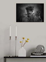 Old Rajasthani man Poster och Canvastavla