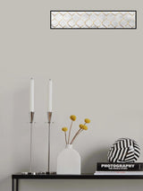 Moroccan wall mural concrete gold Poster och Canvastavla