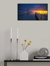 Ponte Vasco da Gama Poster och Canvastavla
