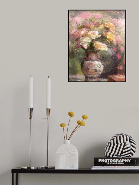 Still life with flowers Poster och Canvastavla