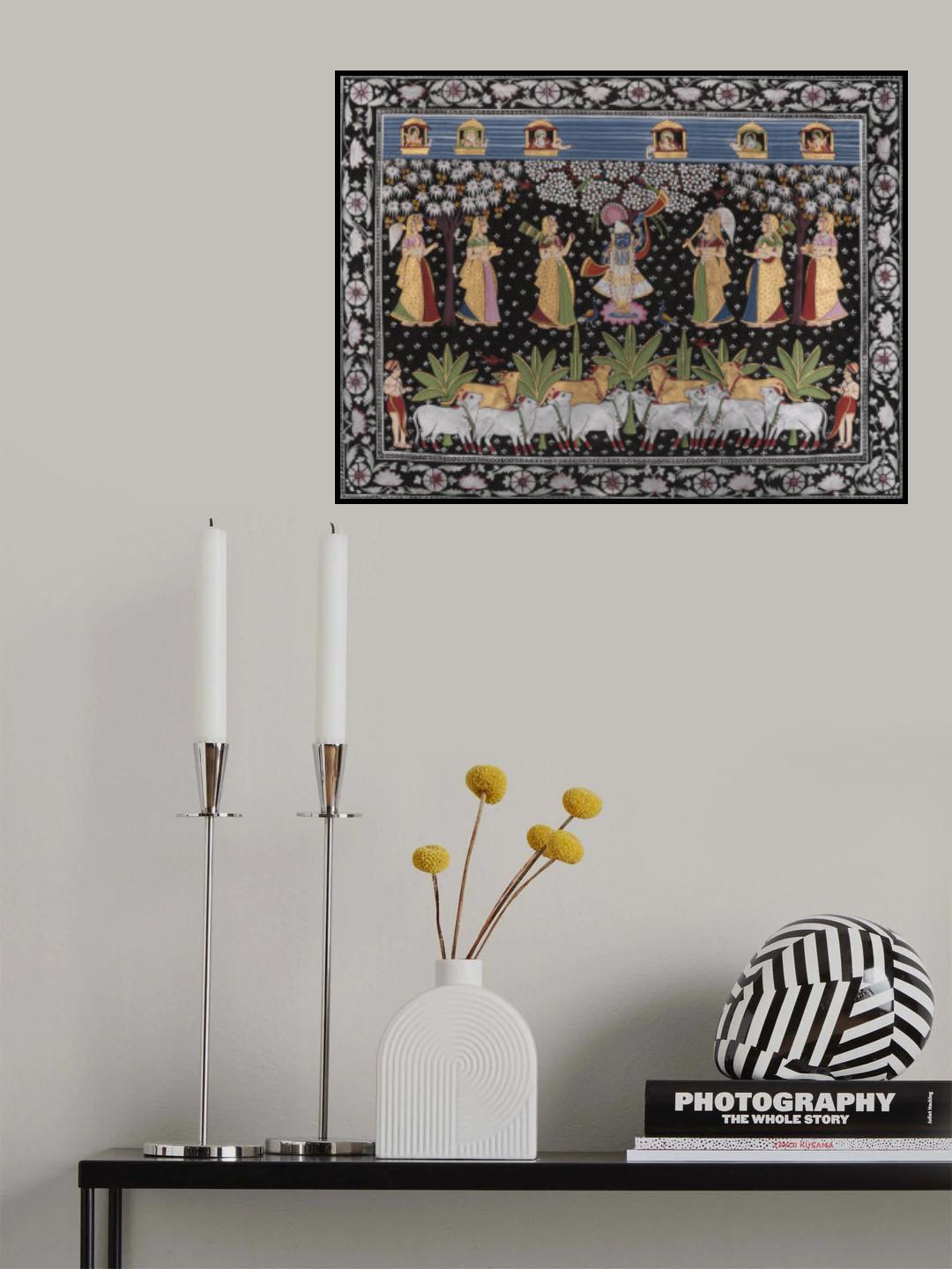 PICHWAI PAINTING Poster och Canvastavla