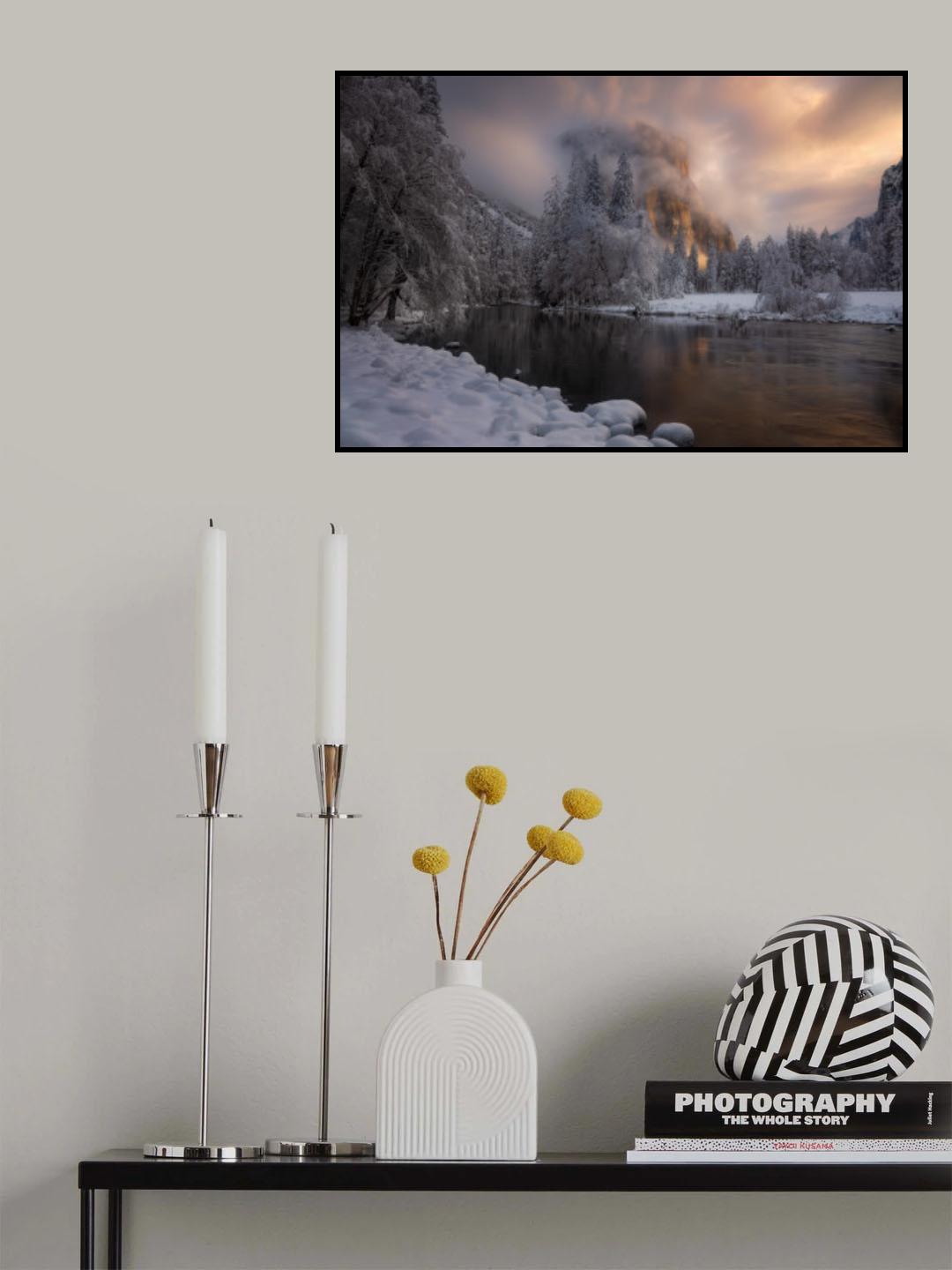 Temple of the Valley Poster och Canvastavla