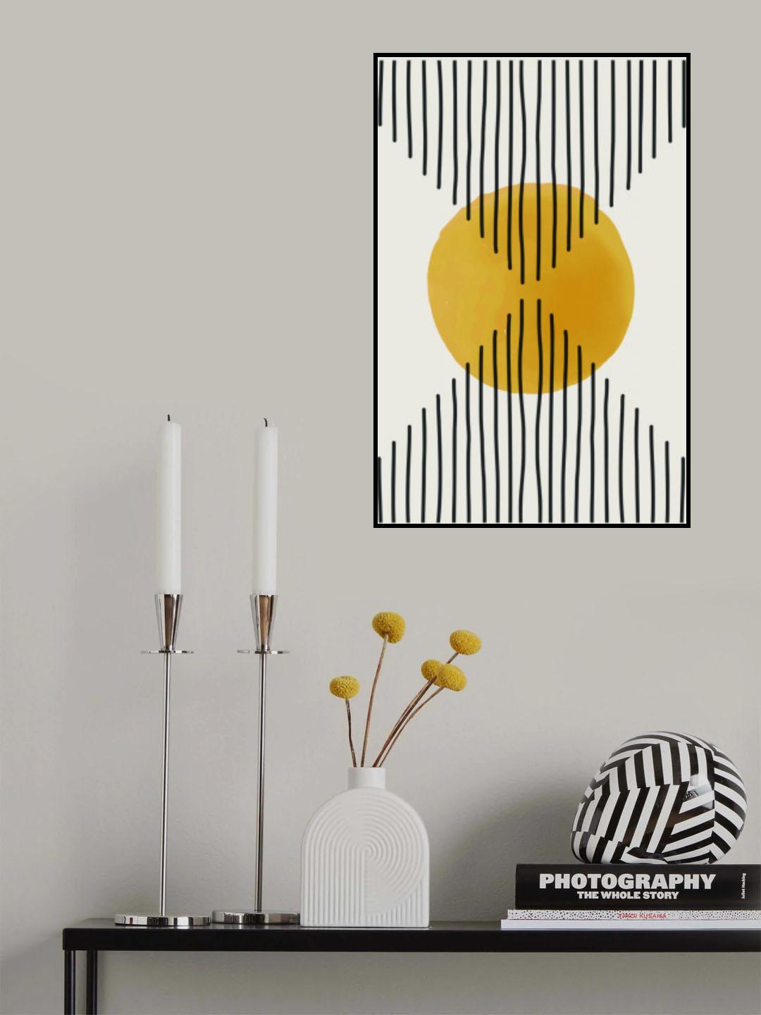 Boho Suns Series #1 Poster och Canvastavla