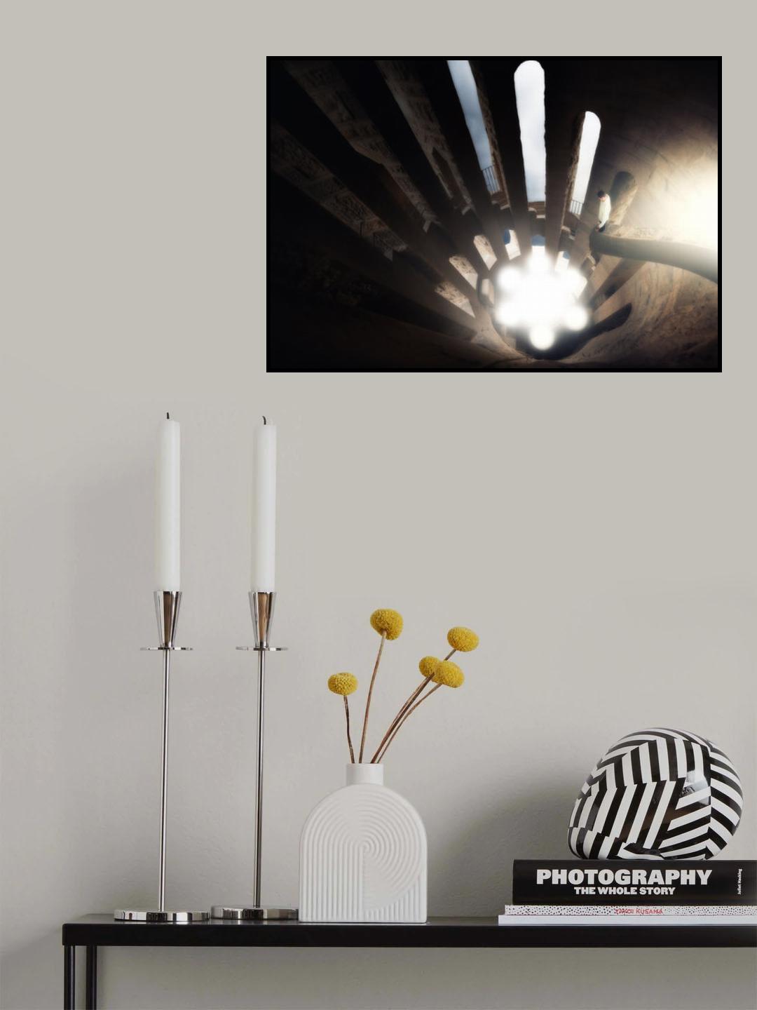 Fear Poster och Canvastavla