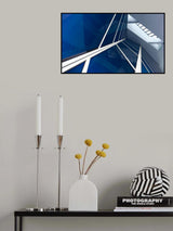 Windows in blue Poster och Canvastavla