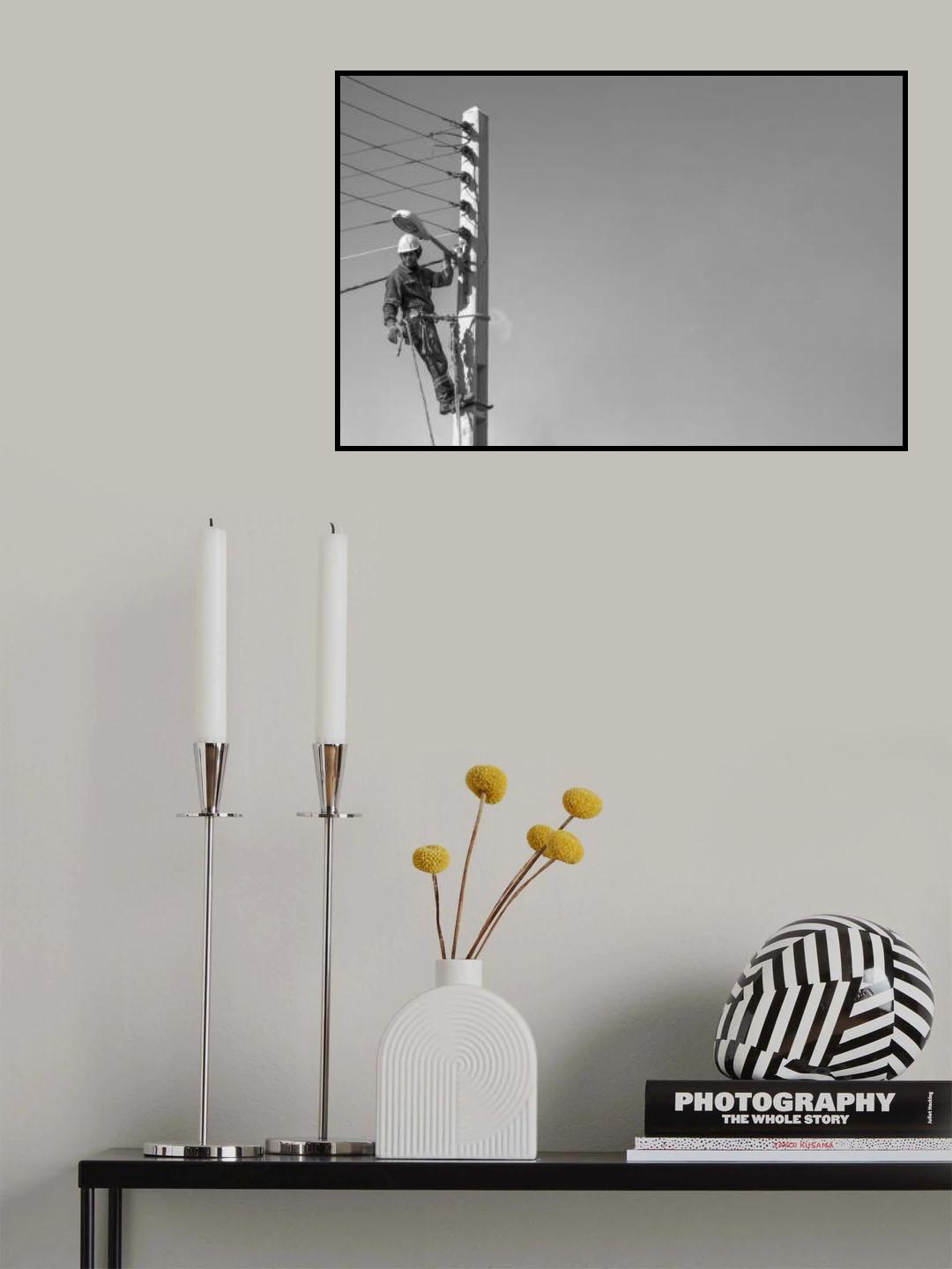 Electrical Technician Poster och Canvastavla