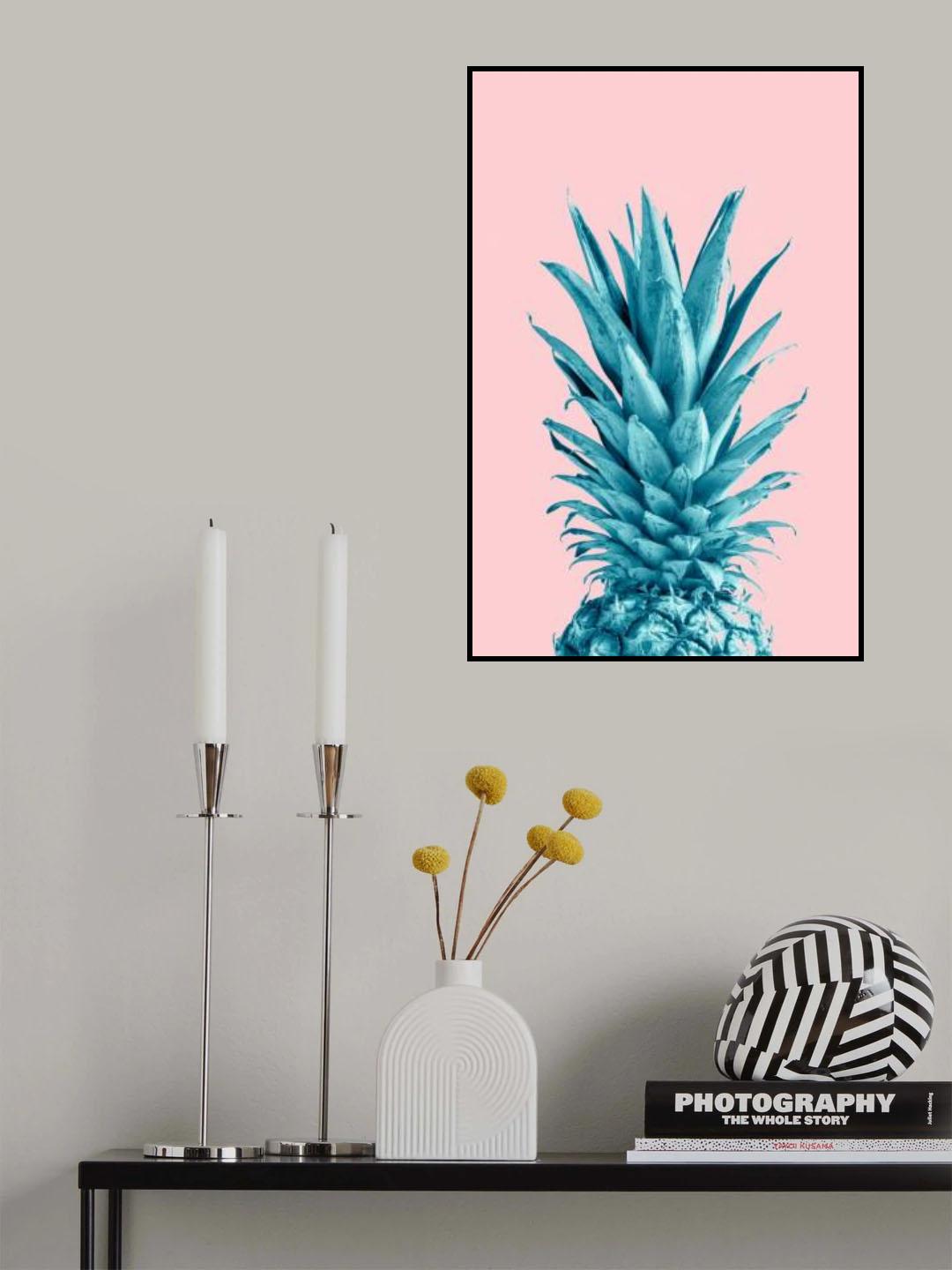 Pineapple Pink 07 Poster och Canvastavla