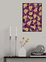 Funky Blossoms Poster och Canvastavla