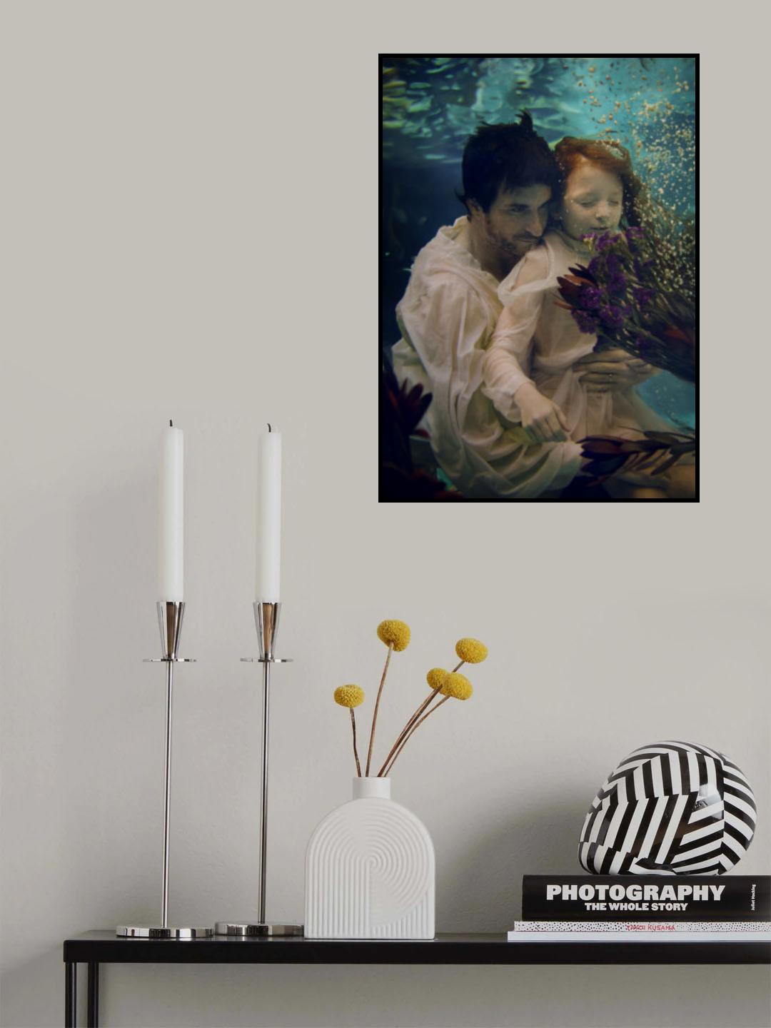 Father and child Poster och Canvastavla