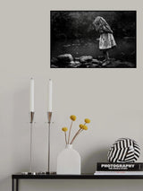 Curiosity at the Creek Poster och Canvastavla