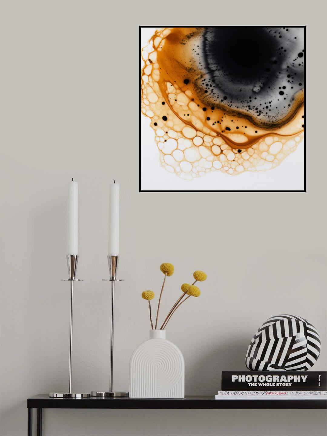 Dreamy Ink Poster och Canvastavla
