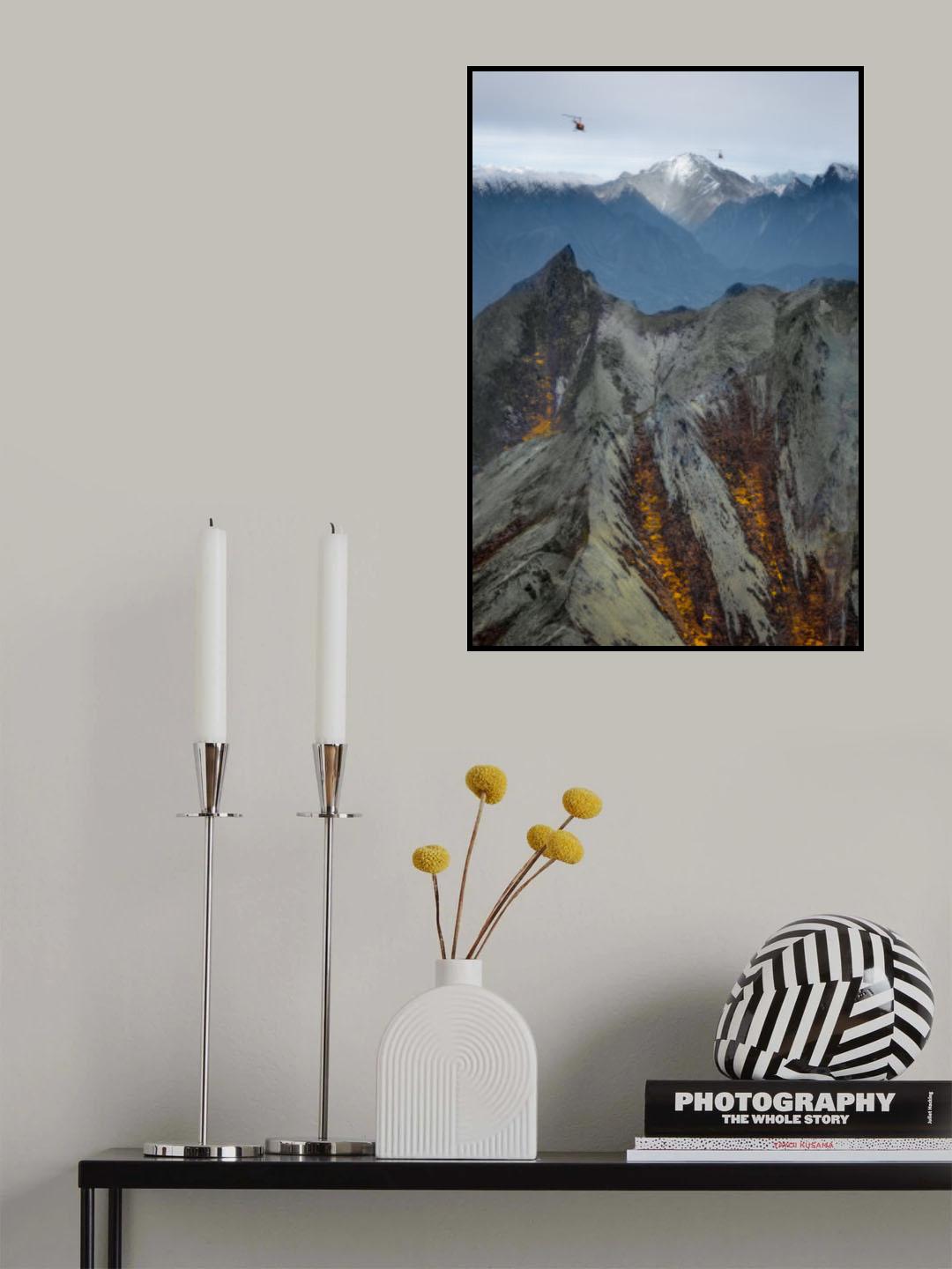 AK High Mountains Poster och Canvastavla