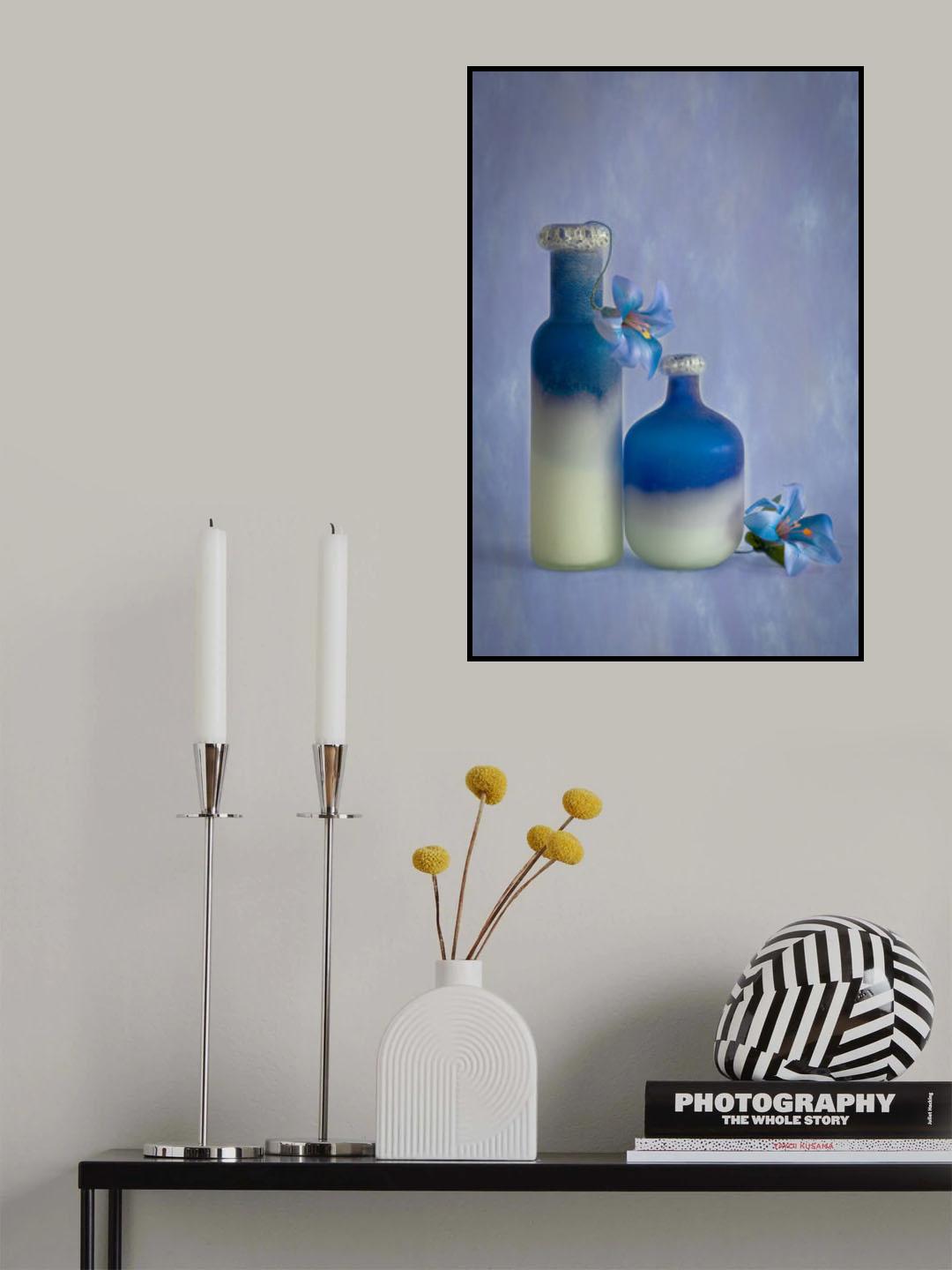 Blue mood Poster och Canvastavla