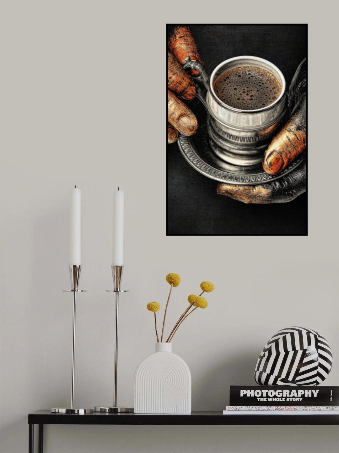 Coffee Poster och Canvastavla