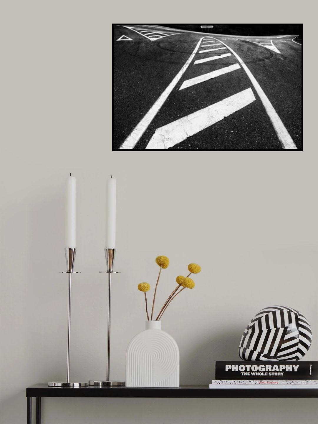 On the road Poster och Canvastavla
