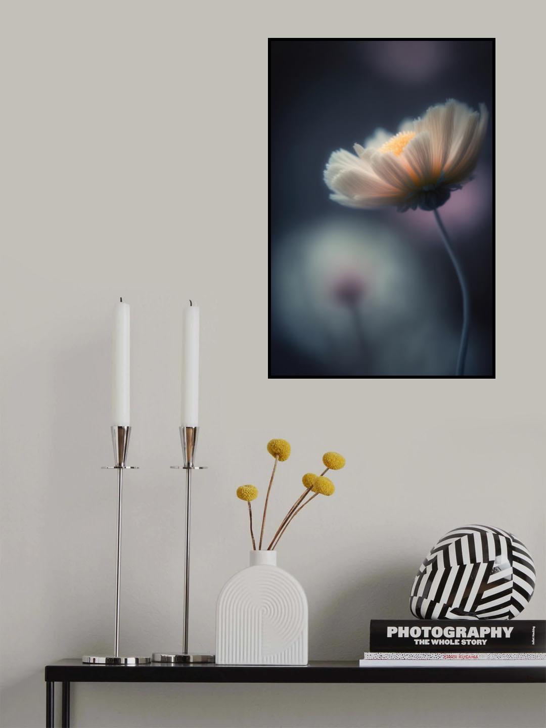 Dreamy Flower Poster och Canvastavla