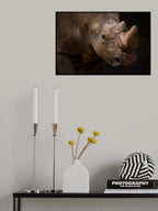 Bulldozer Poster och Canvastavla