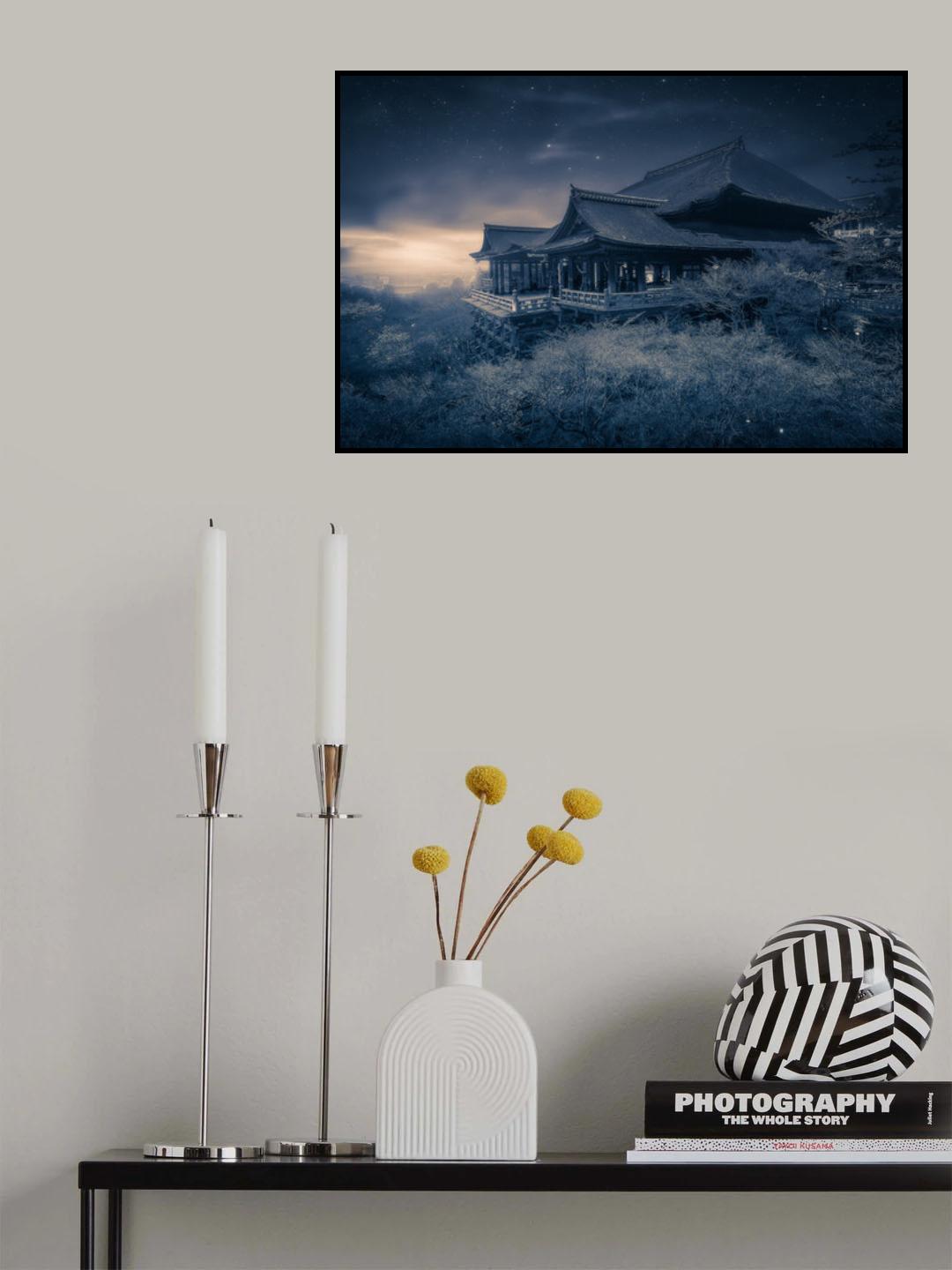 Treetop Temple Poster och Canvastavla
