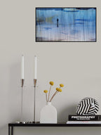 Walk in blue Poster och Canvastavla