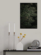 Botanical Series - Water Lily Leaves 1/2 Poster och Canvastavla