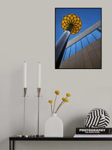 The yellow flower Poster och Canvastavla