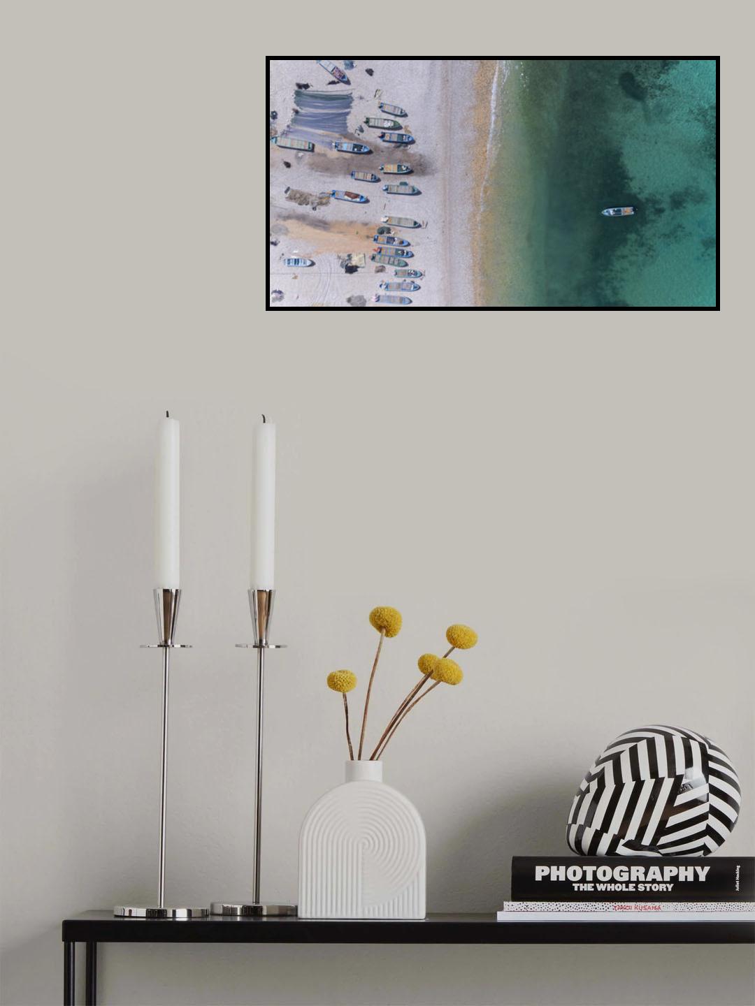 Sea from the sky Poster och Canvastavla