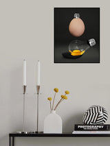 Is it a lamp or an egg? Poster och Canvastavla