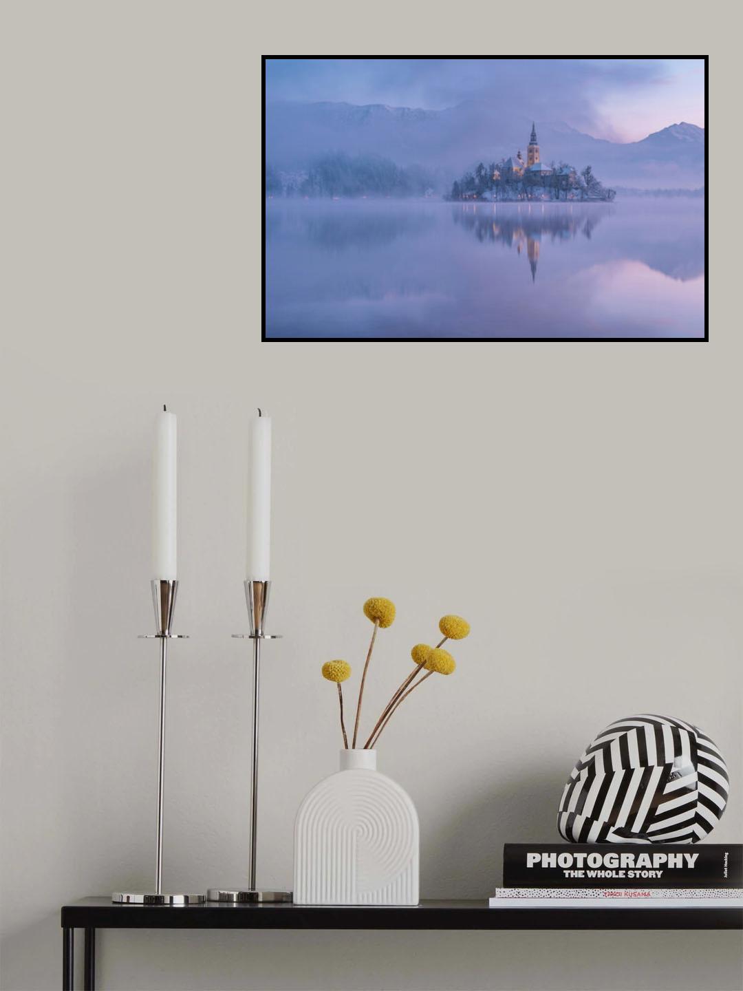 Lake Bled Poster och Canvastavla