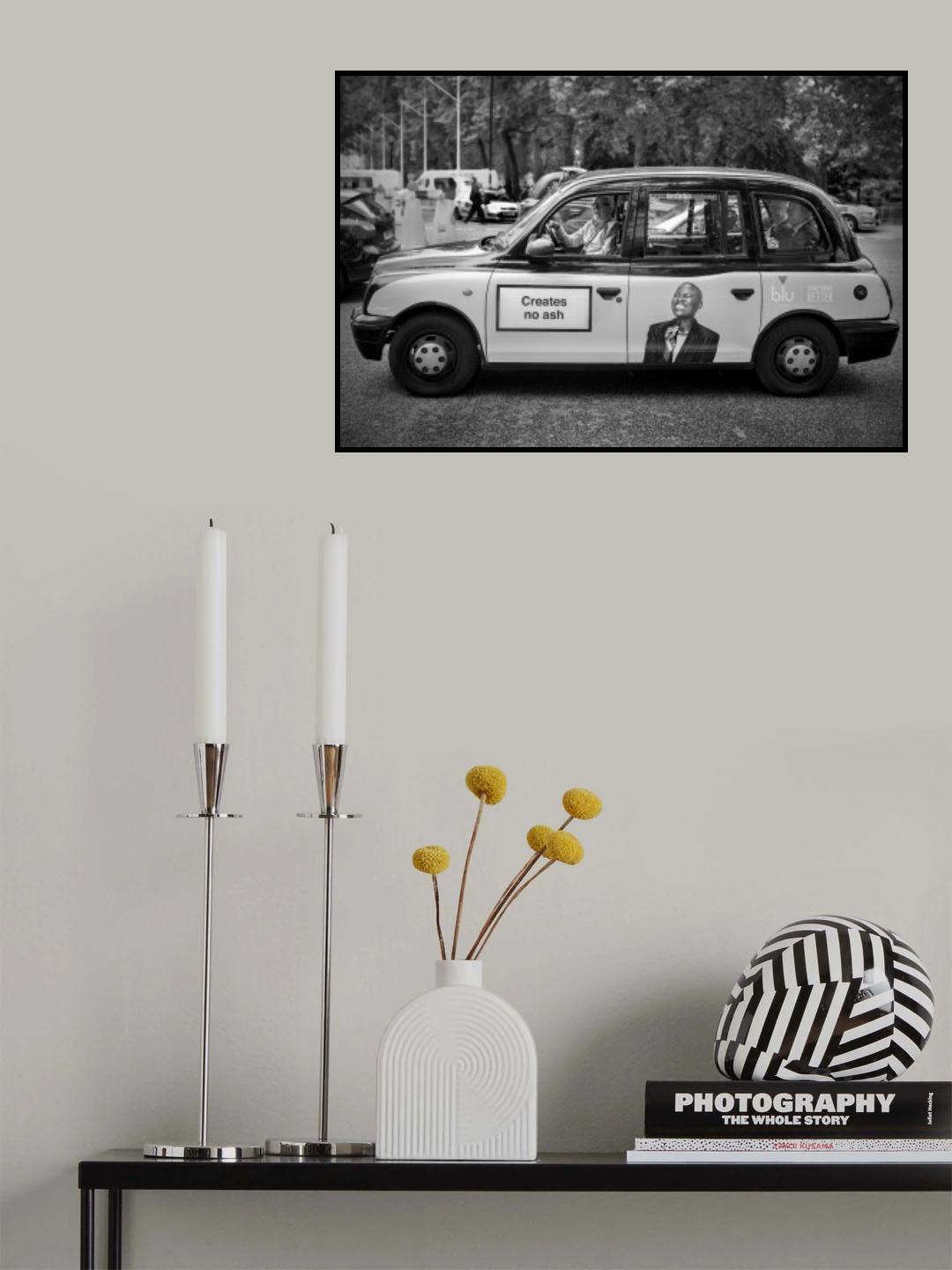 Taxi Poster och Canvastavla