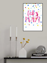 Let`s Play! Poster och Canvastavla