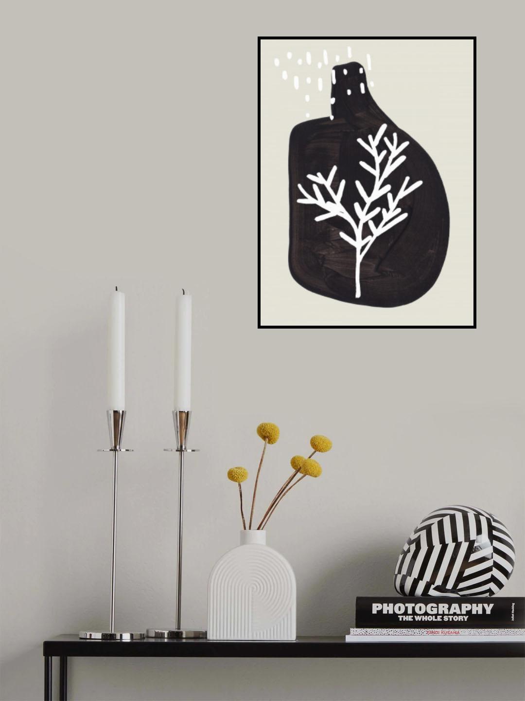 Ink Motif 37 Poster och Canvastavla