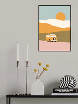Van Minimal Poster och Canvastavla