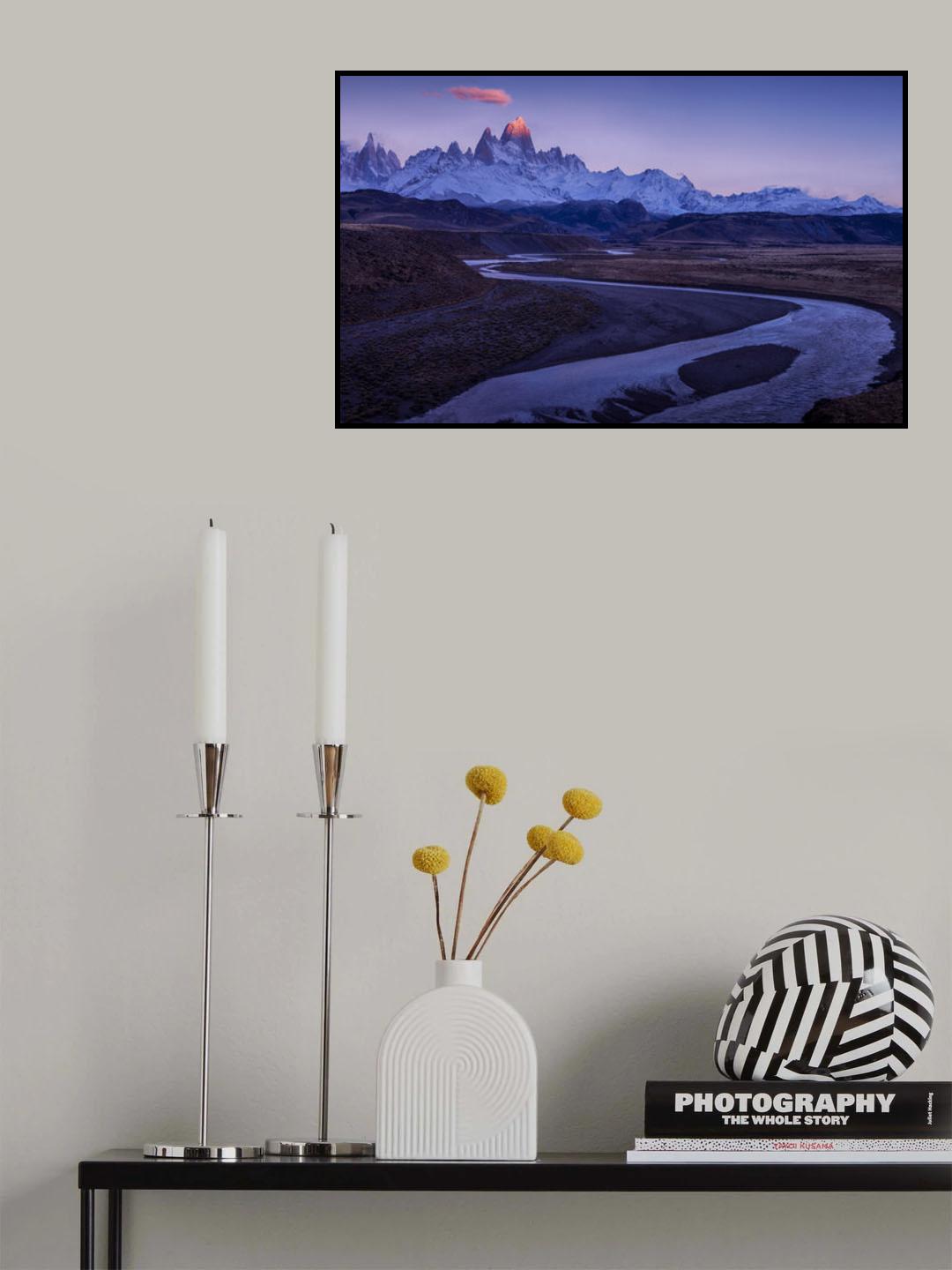 Warm light for the cold morning Poster och Canvastavla