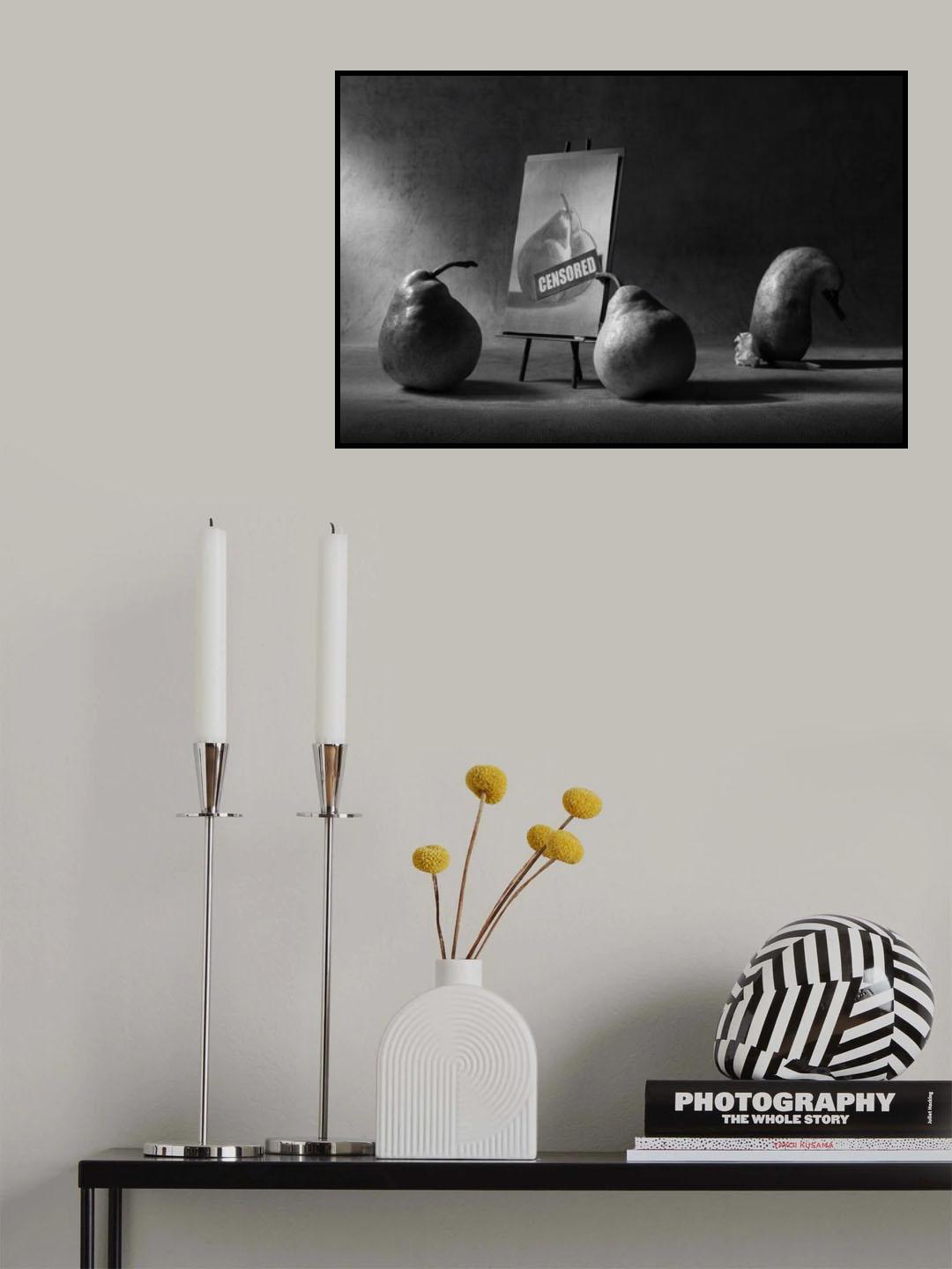 Censored Poster och Canvastavla