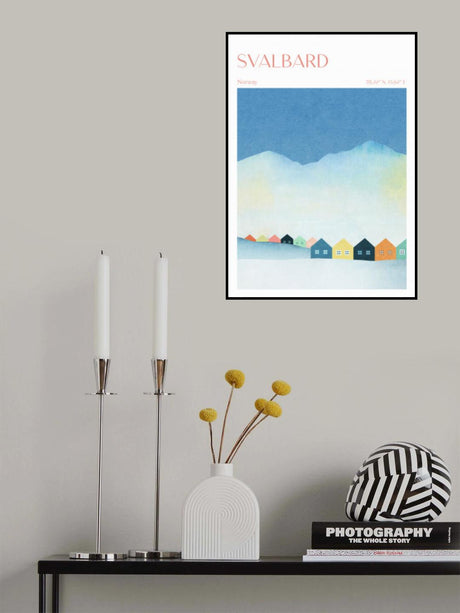 Svalbard, Norway Poster och Canvastavla