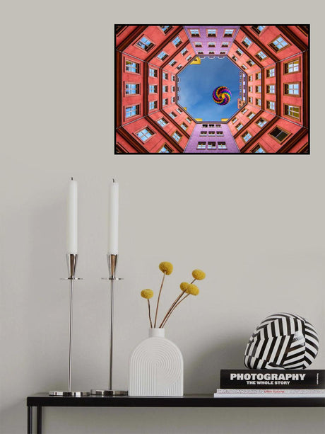 Shapes and Swirls Poster och Canvastavla