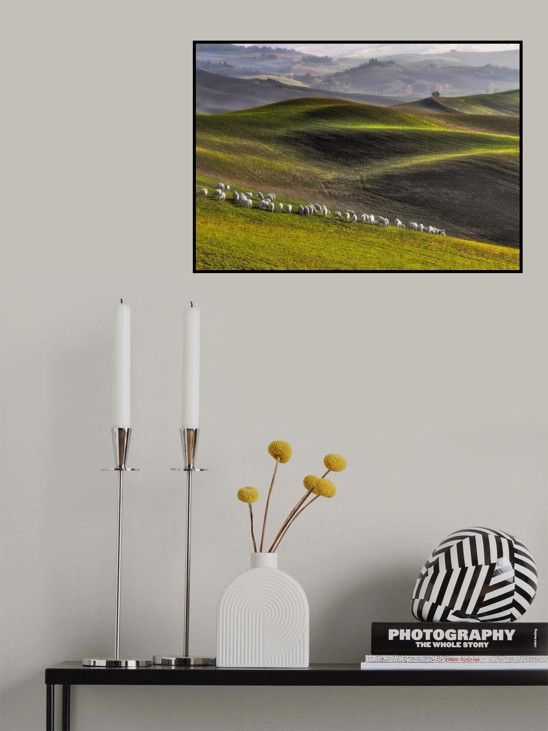pastoral Poster och Canvastavla